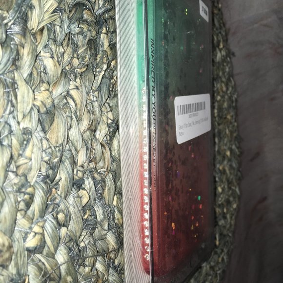 2pc Samsung Galaxy J7 2018/J7 Star/J7 Top Quicksand Glitter Case W/ Glass Screen - Picture 2 of 11